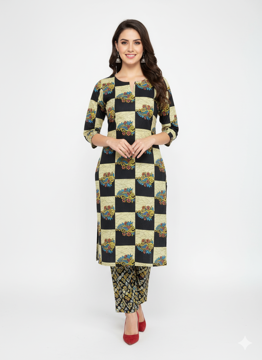 𝘼𝙡𝙡𝙊𝙫𝙚𝙍 2𝙋𝙘 KHADDAR Dress