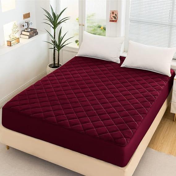 Fancy Quilted Waterproof Mattress Fitted BedSheet